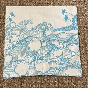 NEW WAVES PILLOW CASE AND STUFFING